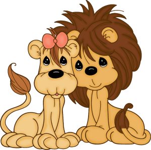 సింహం - చిన్న కుక్క [ Lion & Puppy ]